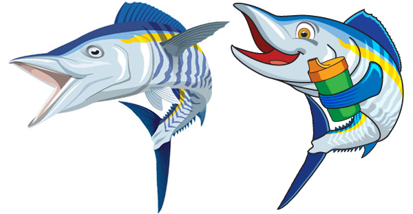 Wahoo Illustrations