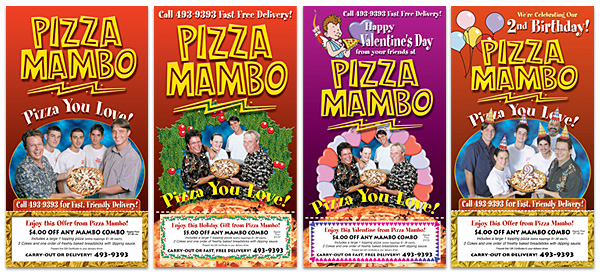 Pizza Mambo 6x11 Mailers