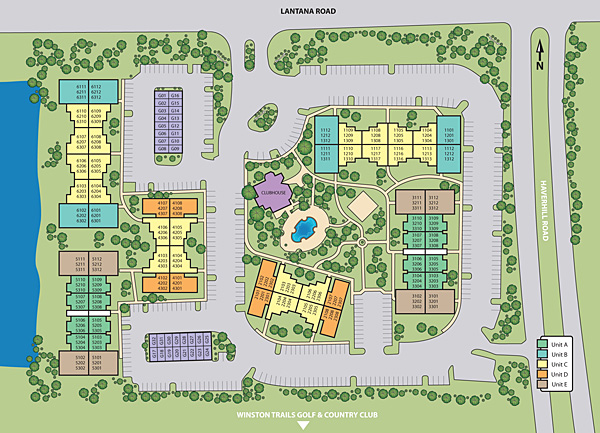 Courtney Park Siteplan